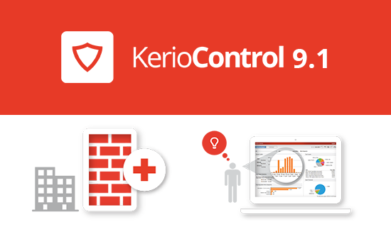 Kerio Control 9.1 přináší malým a středně velkým firmám další nové vlastnosti New-Generation Firewallu